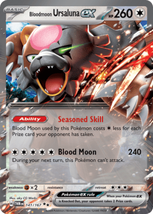 Image card of Bloodmoon Ursaluna ex