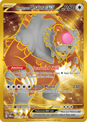 Image card of Bloodmoon Ursaluna ex