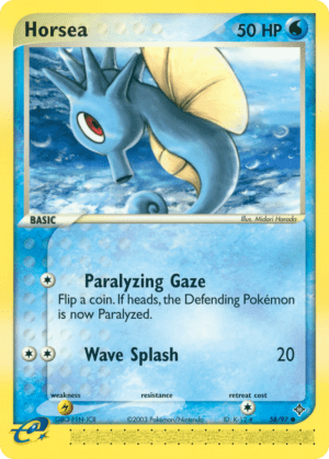 Image card of Horsea