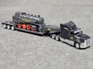 Camión con Locomotora 1/87