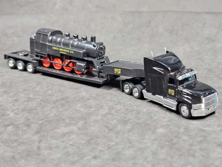 Camión con Locomotora 1/87