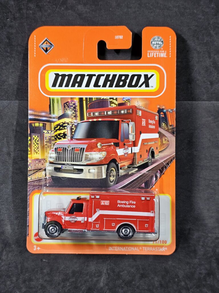 Camión Bomba International Terrastar - Matchbox