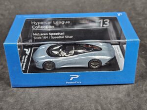 McLaren Speedtail 1/64 - Poster Cars (Ruedas de goma)