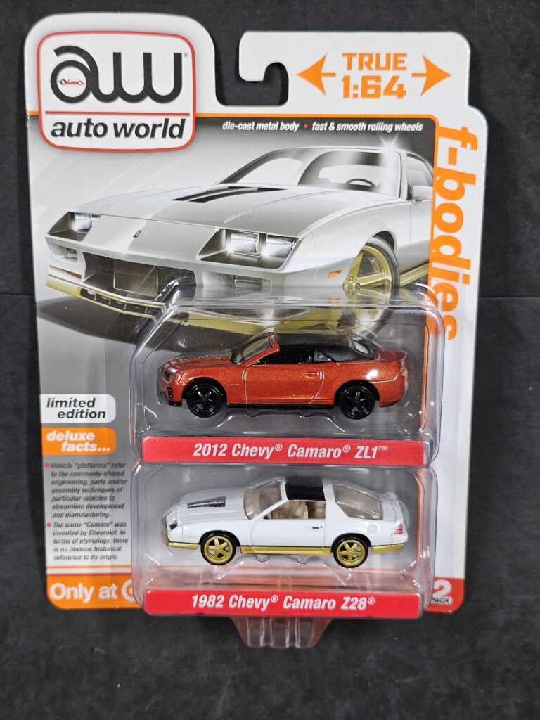 Pack Camaro 1/64 - Auto world