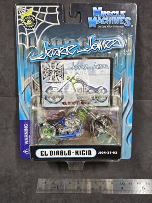 Motocicleta El Diablo Rigid - Jesse James - Mucle machines