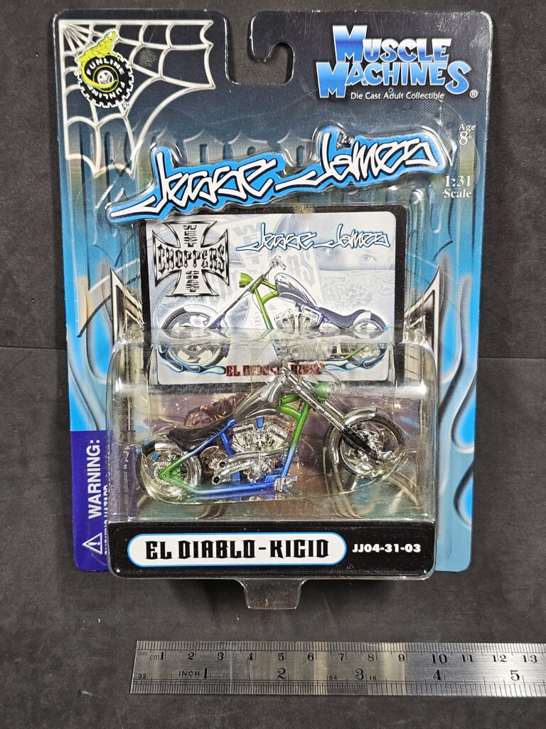 Motocicleta El Diablo Rigid - Jesse James - Mucle machines