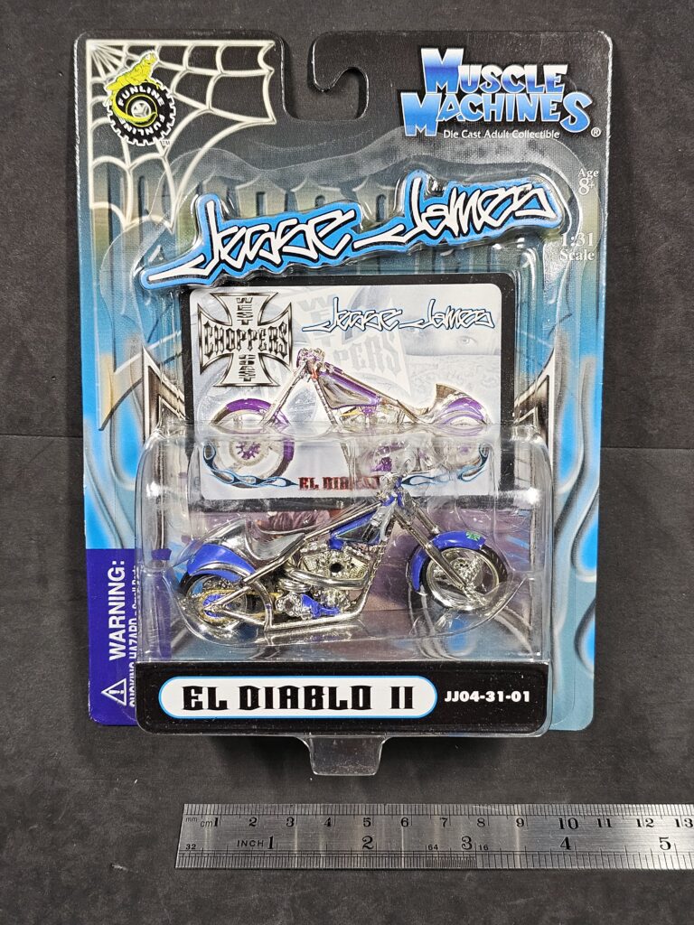 Motocicleta El Diablo II - Jesse James - Mucle machines