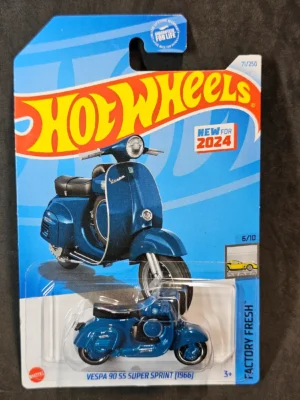 Vespa 90 SS Super Srint 1966 - Hot Wheels
