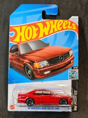 89 Mercedes-Benz 560 SEC AMG - Hot Wheels