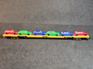 Flat Trailer + vehículos 1/87 HO