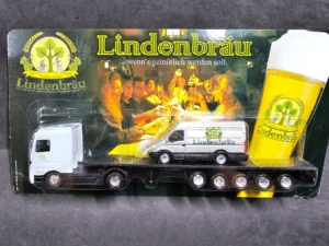 Camión Mercedes-Benz Actros con Van Iveco 1/87 HO