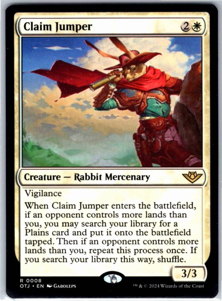 Claim Jumper #8 (Normal - NM)