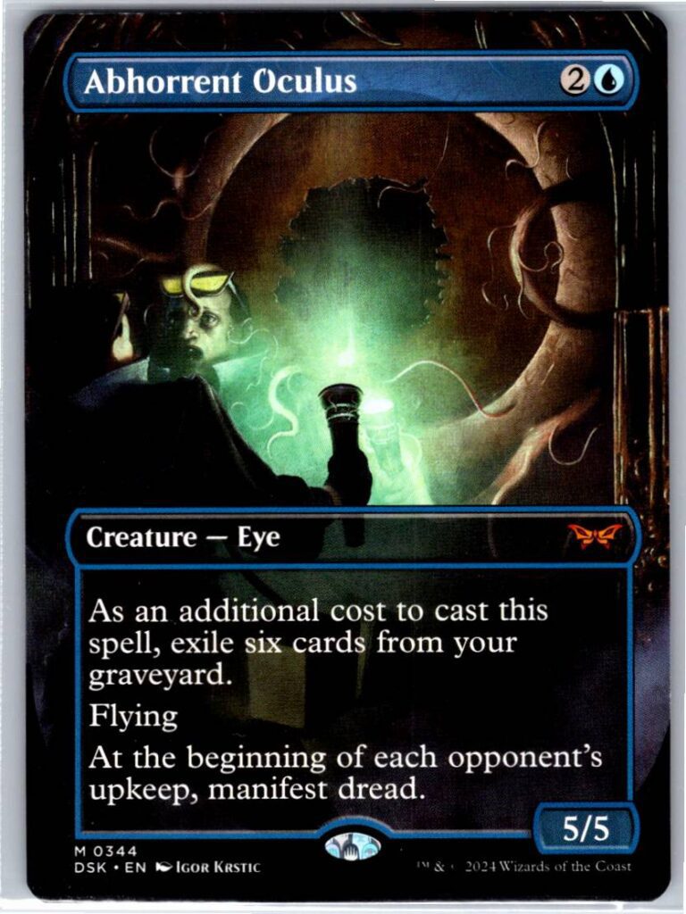 Abhorrent Oculus (Borderless)  #344 (Normal - NM)