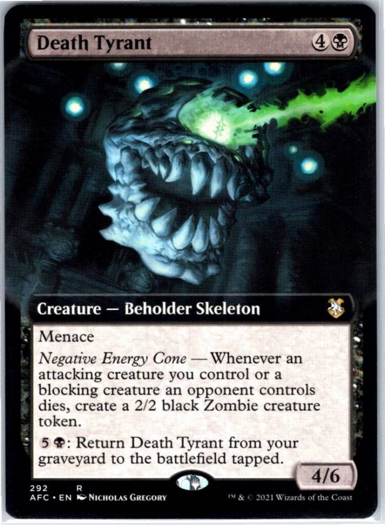 Death Tyrant (Extended Art)  #292 (Normal - NM)