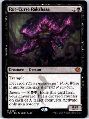 Rot-Curse Rakshasa  #87 (Normal - NM)
