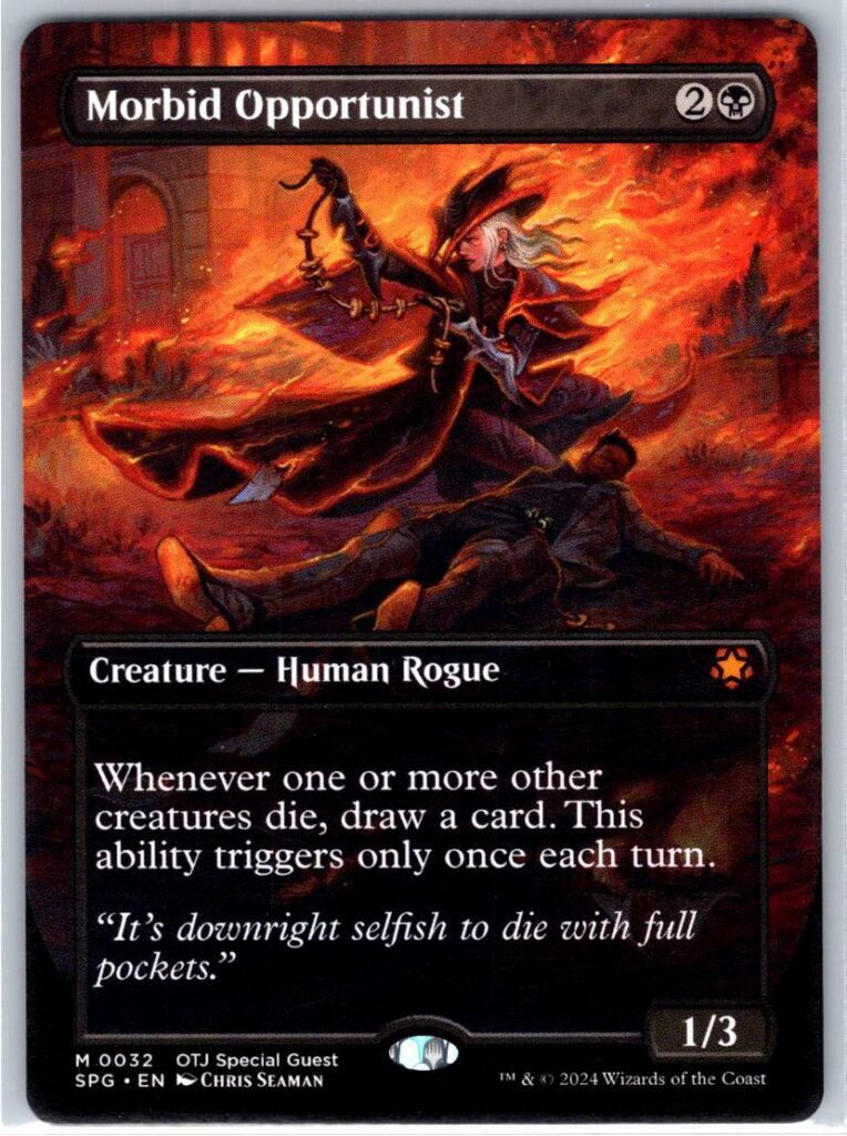 Morbid Opportunist (Borderless)  #32 (Normal - NM)