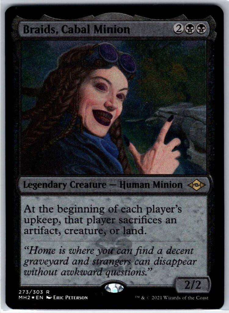 Braids, Cabal Minion (Foil Etched)  #273 (Foil - NM)