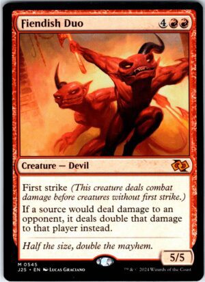 Fiendish Duo #545 (Normal - NM)