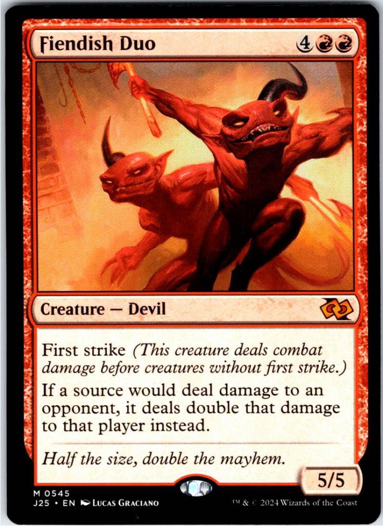Fiendish Duo  #545 (Normal - NM)