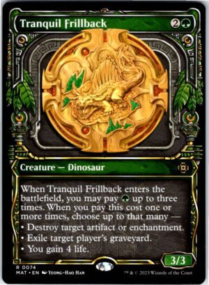 Tranquil Frillback (Showcase)  #74 (Normal - NM)