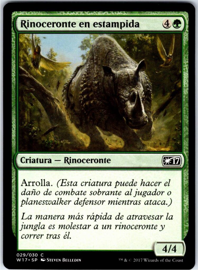 Stampeding Rhino #29 - Español - (Normal - NM)