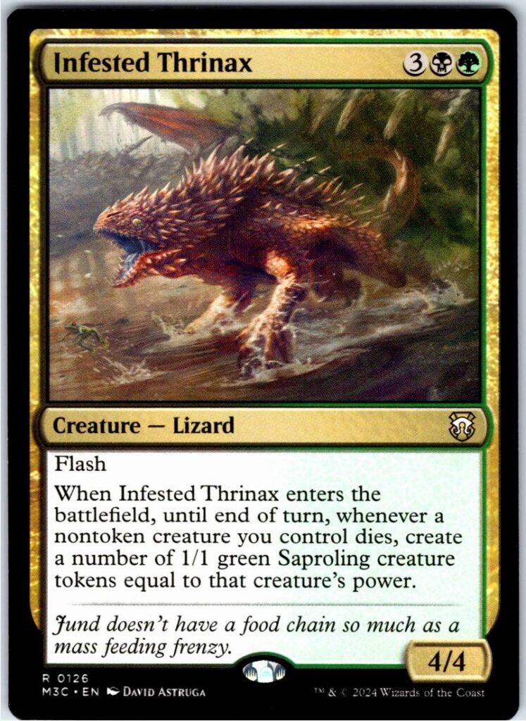 Infested Thrinax  #126 (Normal - NM)