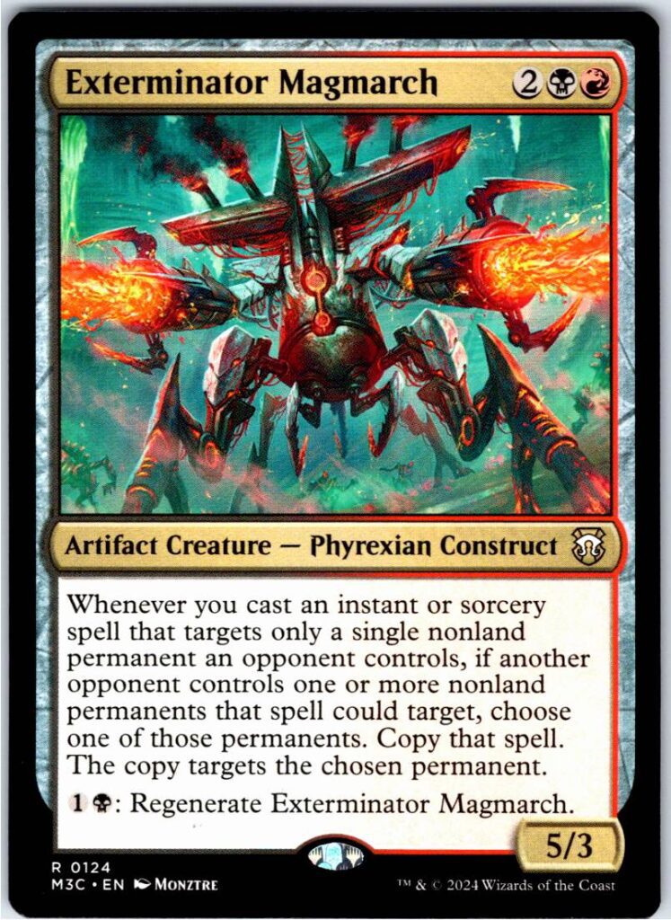 Exterminator Magmarch  #124 (Normal - NM)