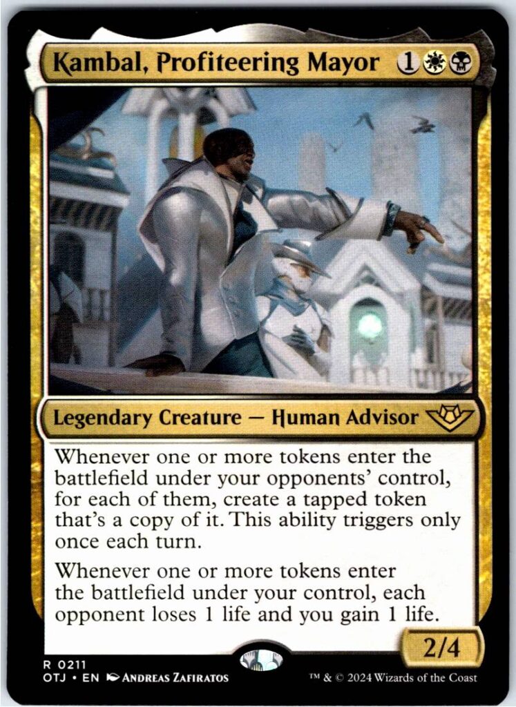 Kambal, Profiteering Mayor  #211 (Normal - NM)