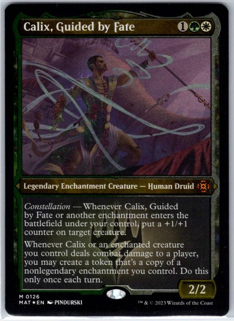 Calix, Guided by Fate (Foil Etched) #126 (Foil - NM)