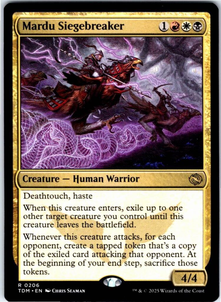 Mardu Siegebreaker  #206 (Normal - NM)