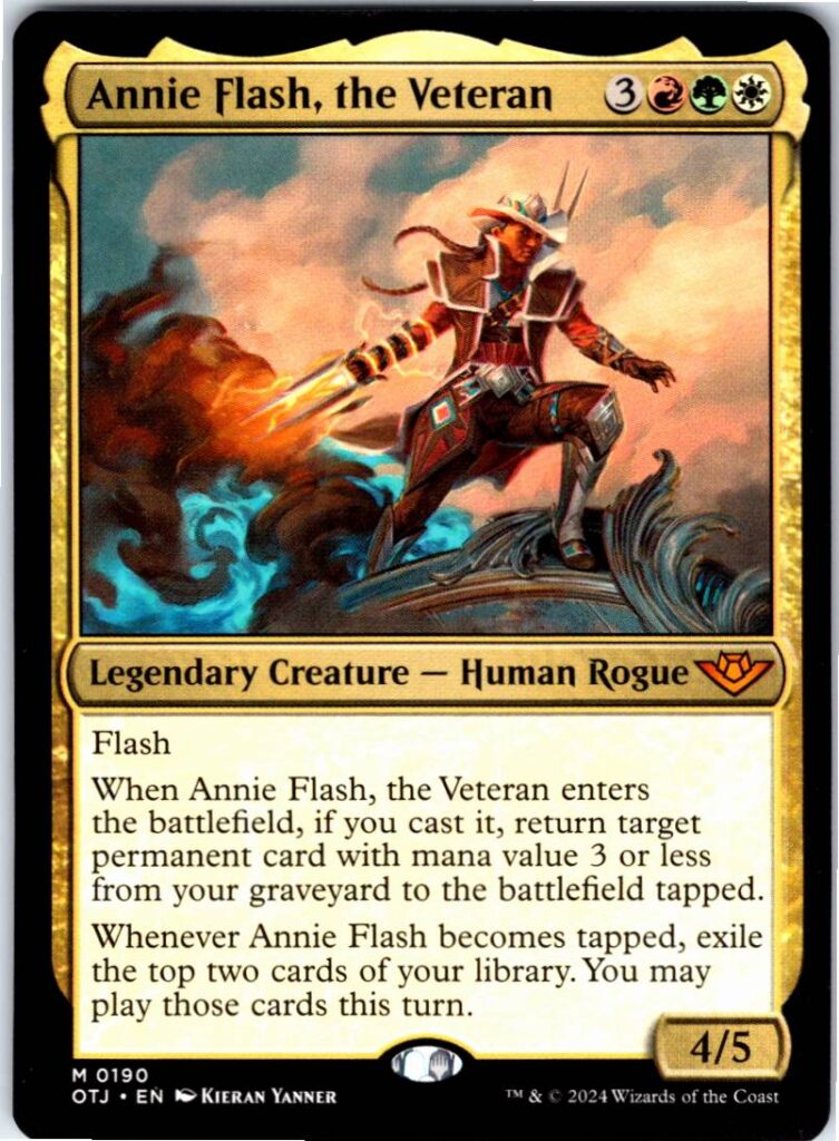 Annie Flash, the Veteran  #190 (Normal - NM)