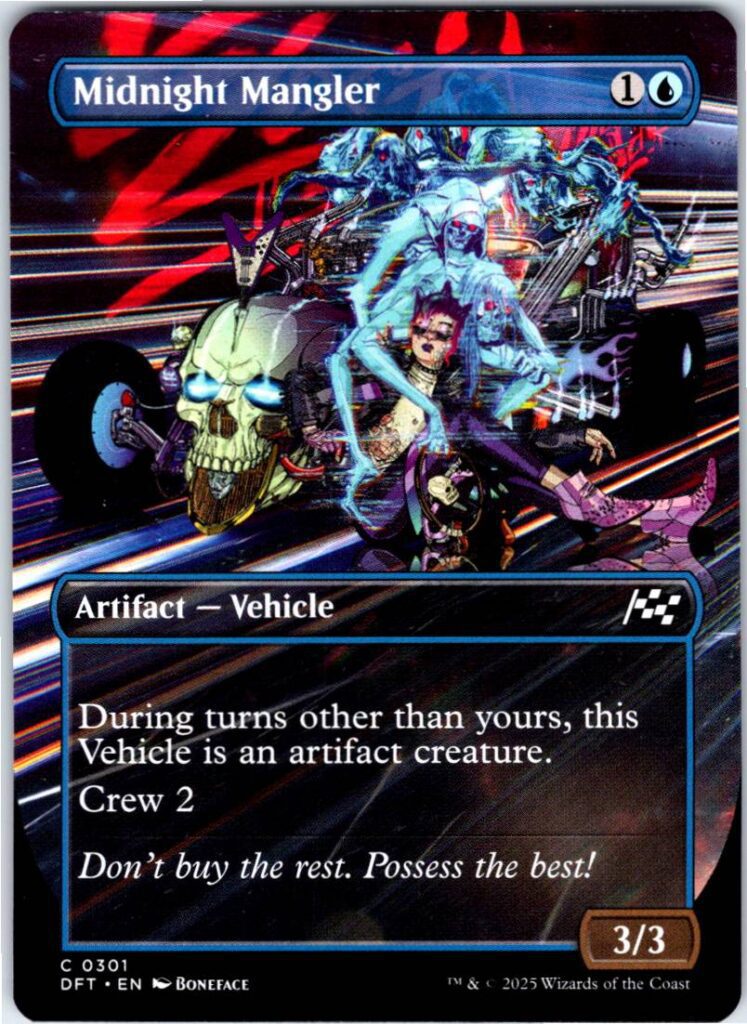 Midnight Mangler (Borderless)  #301 (Normal - NM)