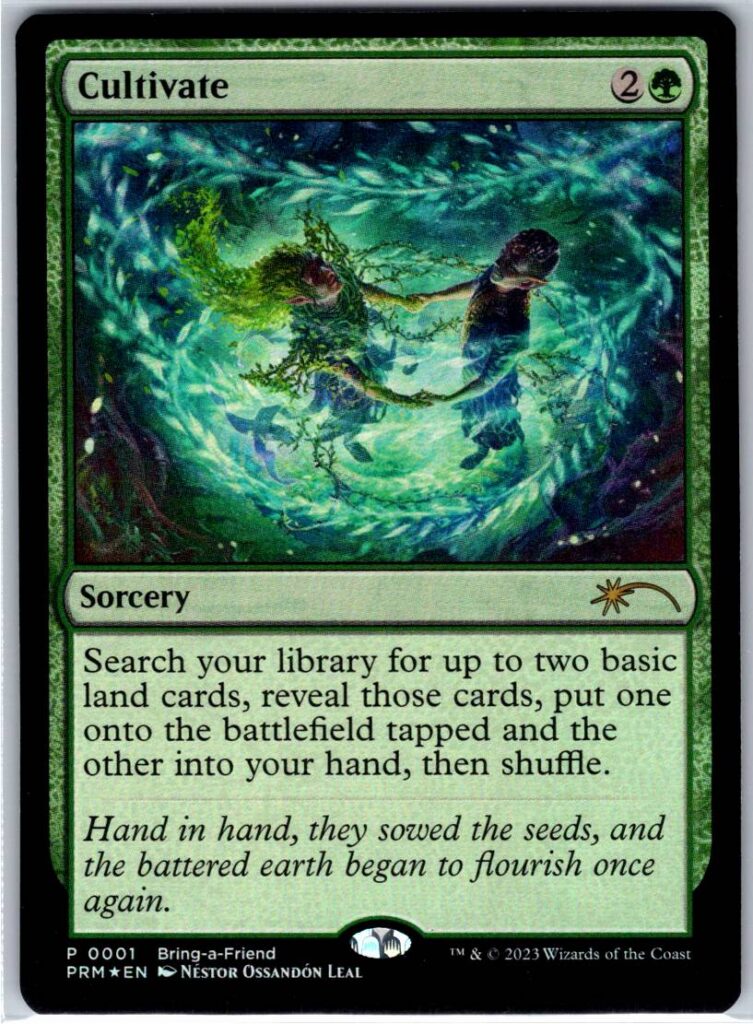 Cultivate (Bring-a-Friend Promo) #1 (Foil - NM)