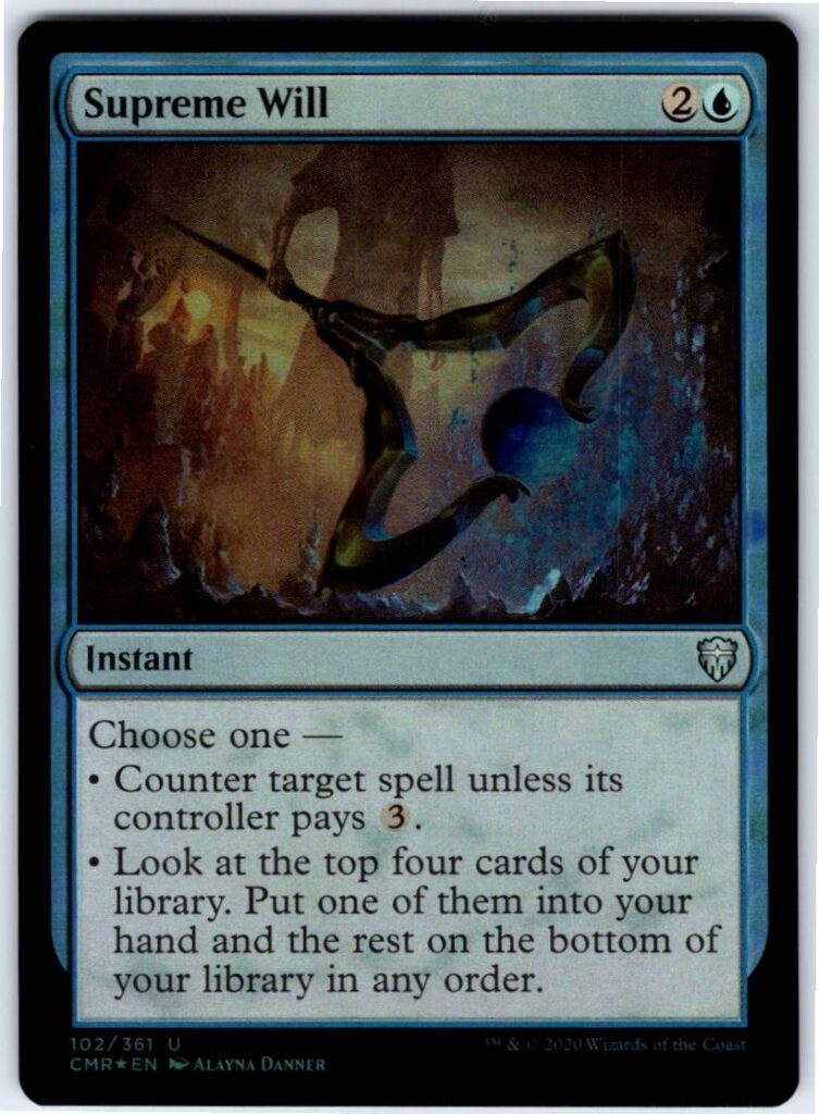 Supreme Will  #102 (Foil - NM)