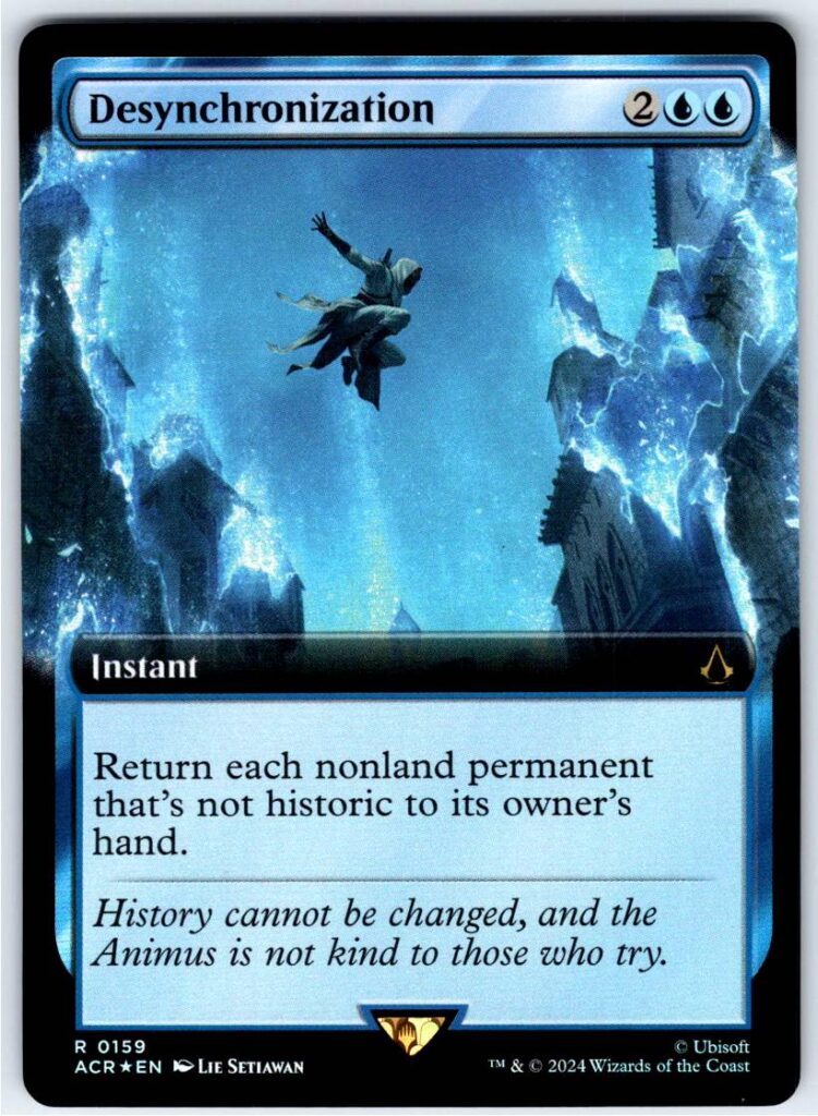 Desynchronization (Extended Art)  #159 (Foil - NM)