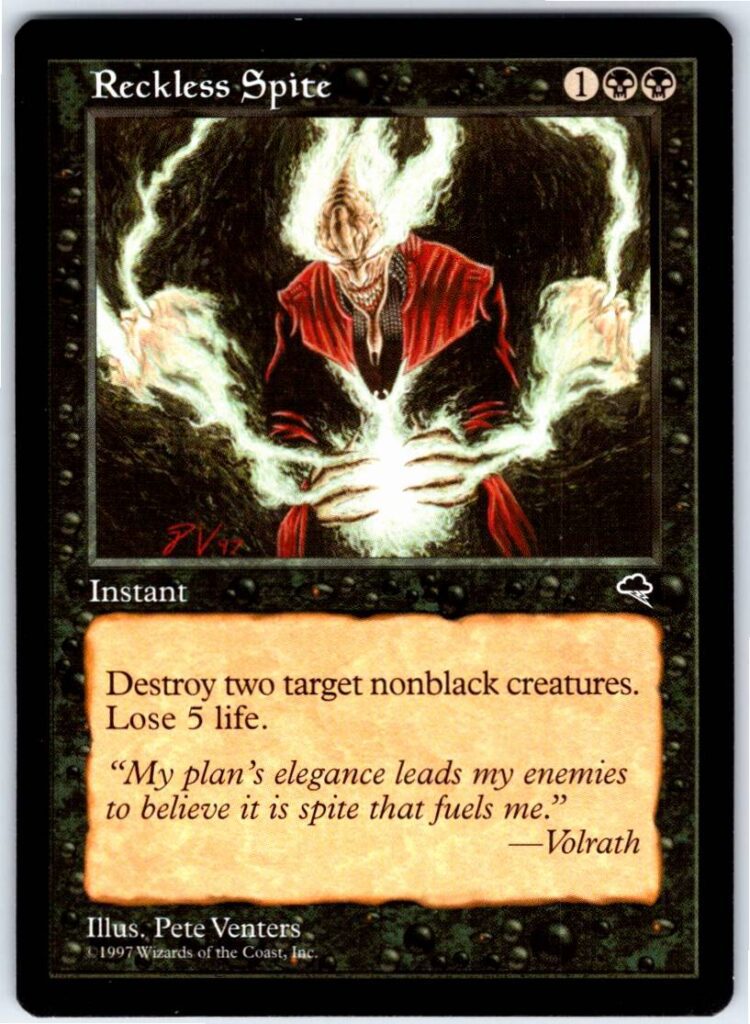 Reckless Spite  #152 (Normal - NM)