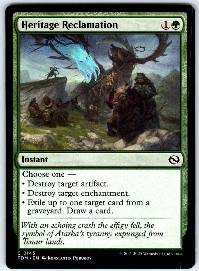 Heritage Reclamation  #145 (Normal - NM)