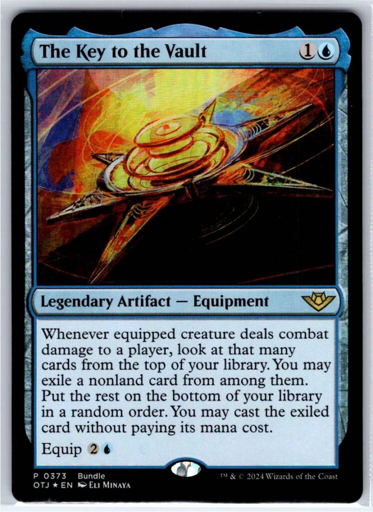 The Key to the Vault (OTJ Bundle)  #373 (Foil - NM)