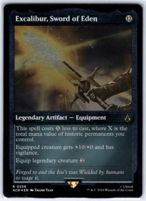 Excalibur, Sword of Eden (Foil Etched) #256 (Foil - NM)