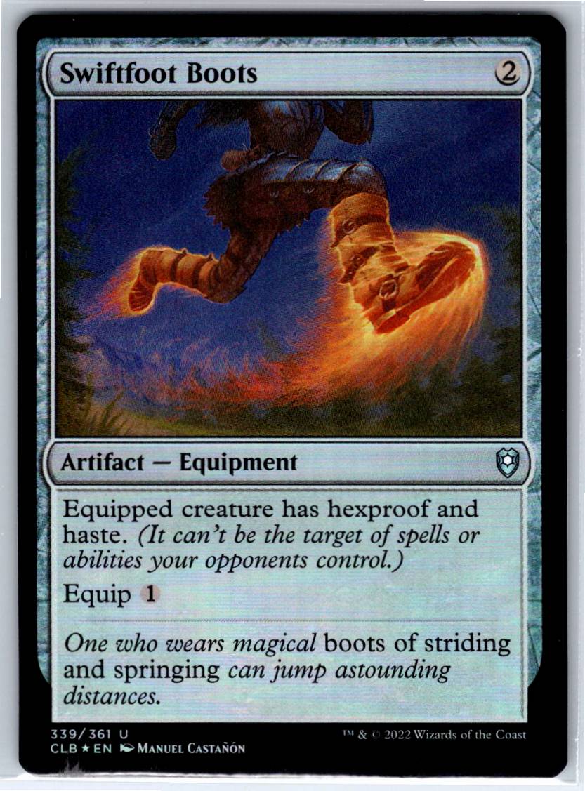 Swiftfoot Boots #339 (Foil - NM)