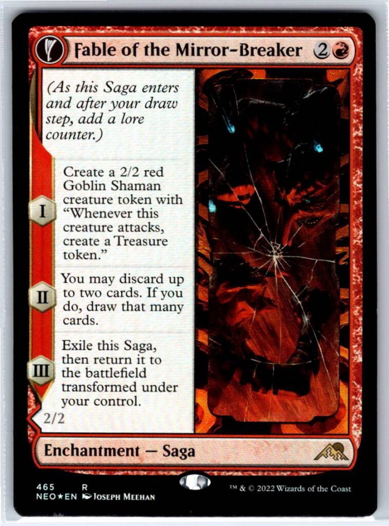 Fable of the Mirror-Breaker (Extended Art)  #465 (Foil - NM)