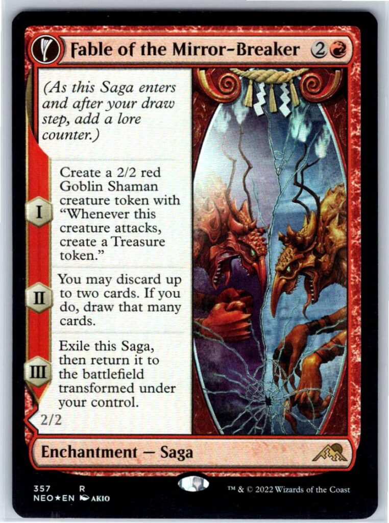 Fable of the Mirror-Breaker (Showcase)  #357 (Foil - NM)