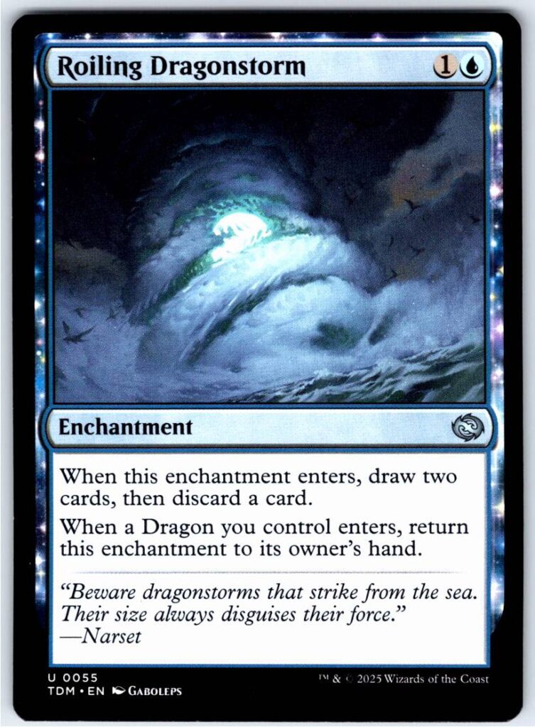 Roiling Dragonstorm  #55 (Normal - NM)