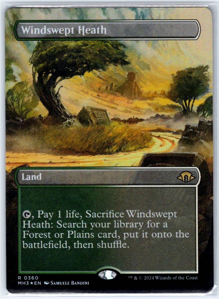 Windswept Heath (Borderless) #360 (Foil - NM)