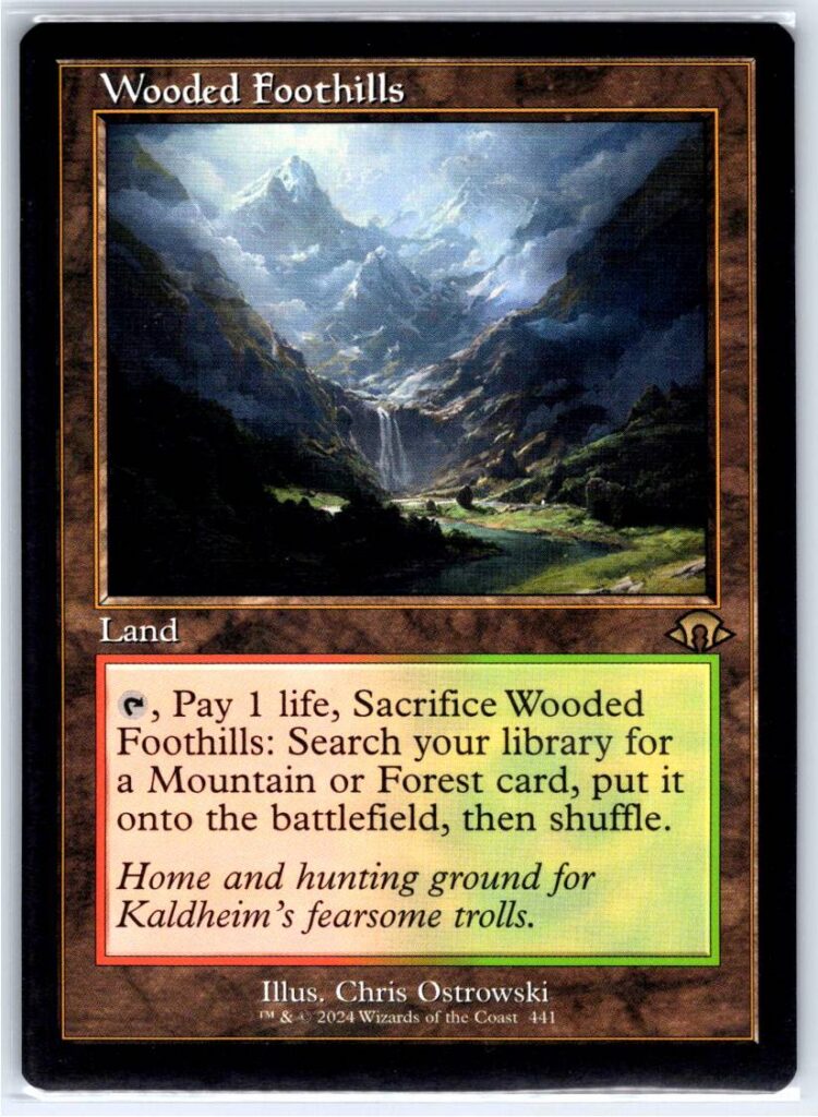 Wooded Foothills (Retro Frame) #441 (Normal - NM)
