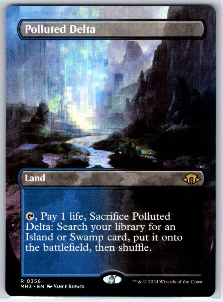 Polluted Delta (Borderless)  #356 (Normal - NM)