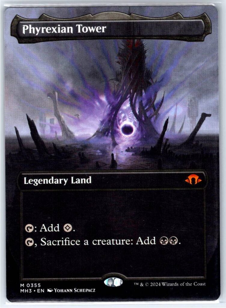 Phyrexian Tower (Borderless) #355 (Normal - NM)