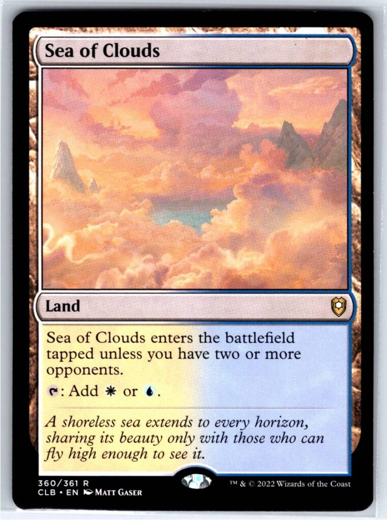 Sea of Clouds  #360 (Normal - NM)