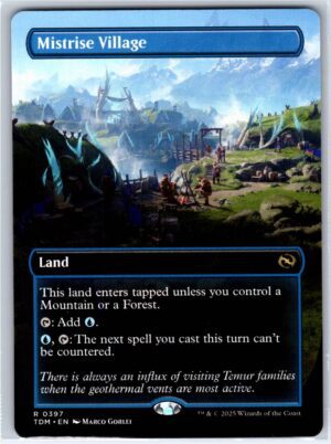 Mistrise Village (Borderless)  #397 (Normal - NM)