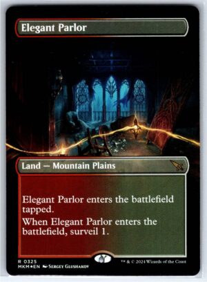Elegant Parlor (Borderless) #325 (Foil - NM)
